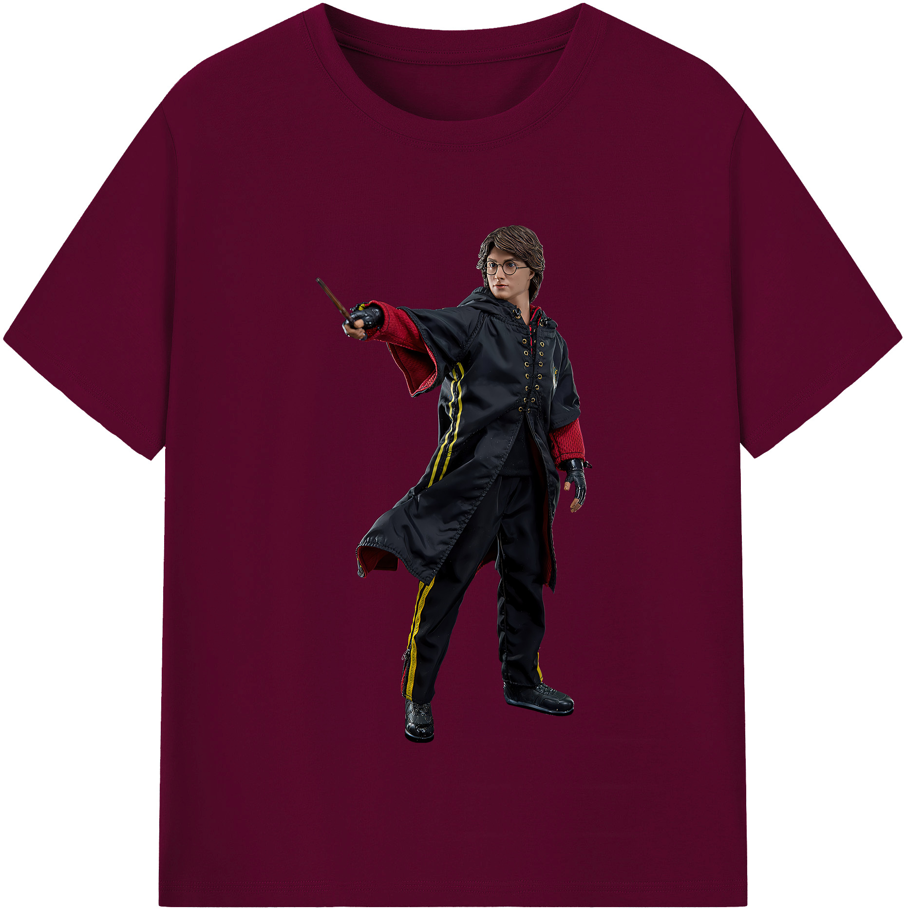 （画像用） Harry Potter ハリー・ポッターシリーズ レディースカジュアルプリントTシャツ（綿100％）
